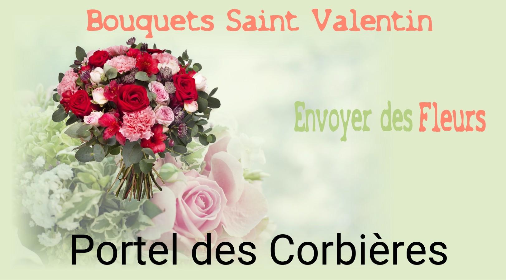 Roses de Saint-Valentin livrées à Portel-des-Corbières